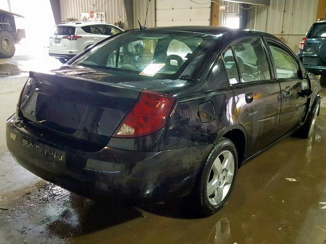 1G8AJ55FX7Z192359 - 2007 SATURN ION LEVEL BLACK photo 4