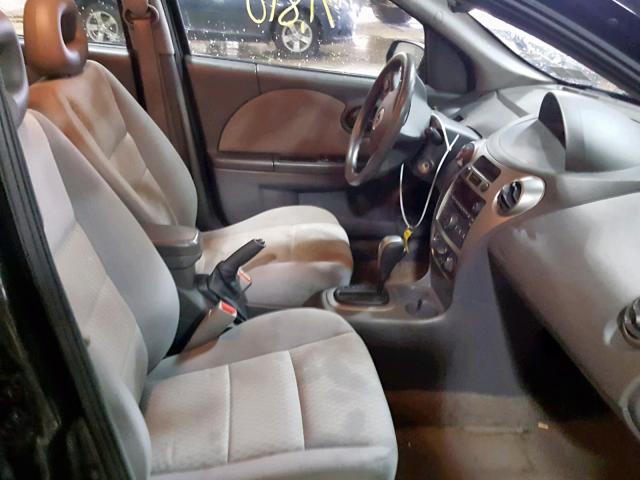 1G8AJ55FX7Z192359 - 2007 SATURN ION LEVEL BLACK photo 5