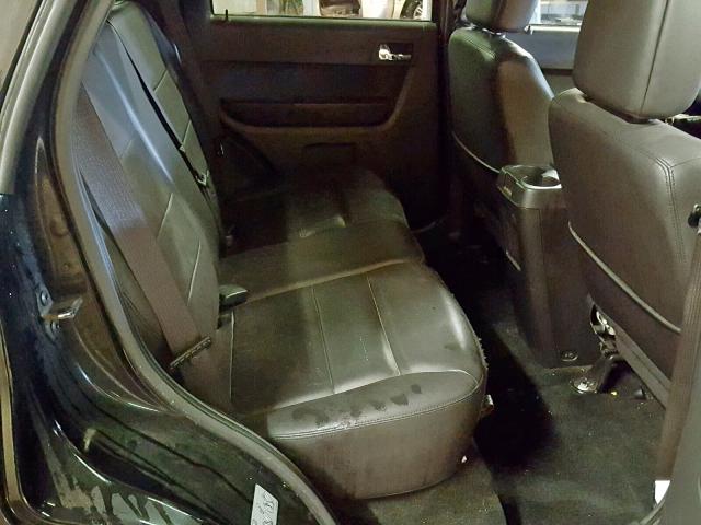 1FMCU9EG1CKA07572 - 2012 FORD ESCAPE LIM BLACK photo 6