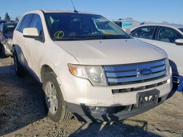 2FMDK38C18BA84251 - 2008 FORD EDGE SEL WHITE photo 1