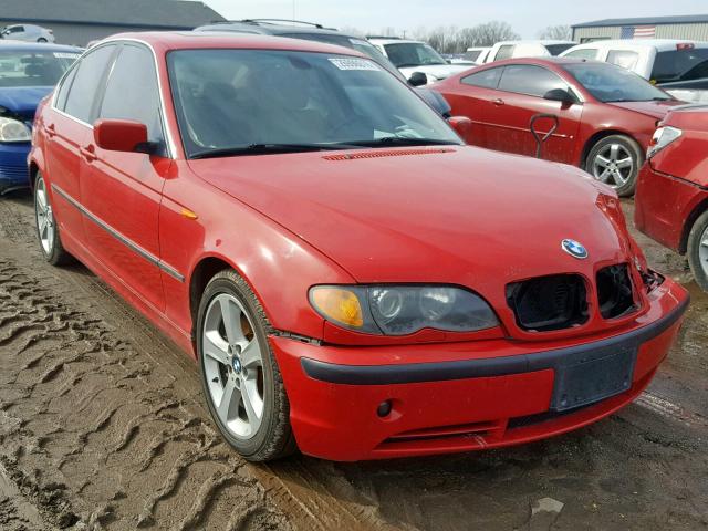 WBAEV53434KM35685 - 2004 BMW 330 I RED photo 1