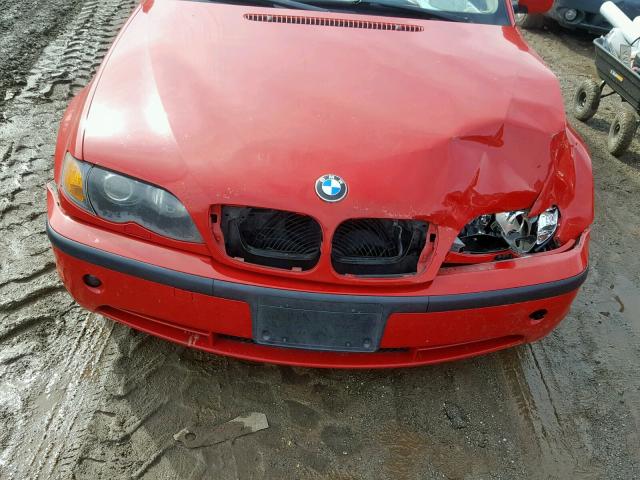 WBAEV53434KM35685 - 2004 BMW 330 I RED photo 7