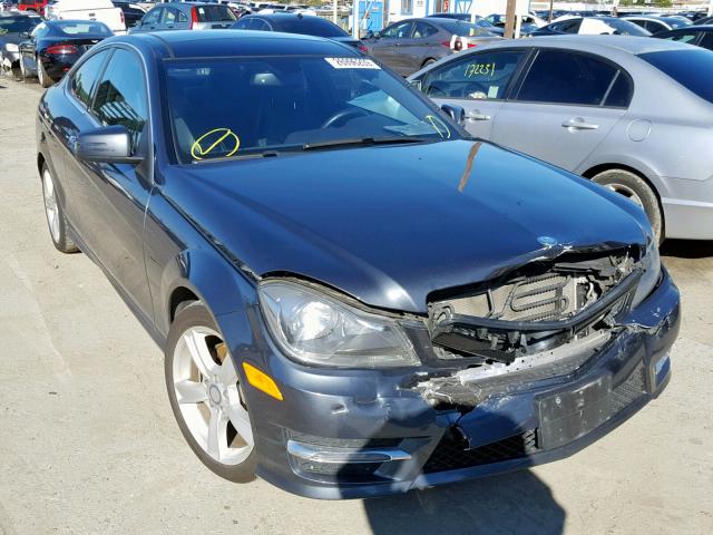 WDDGJ4HB0EG280306 - 2014 MERCEDES-BENZ C 250 GRAY photo 1