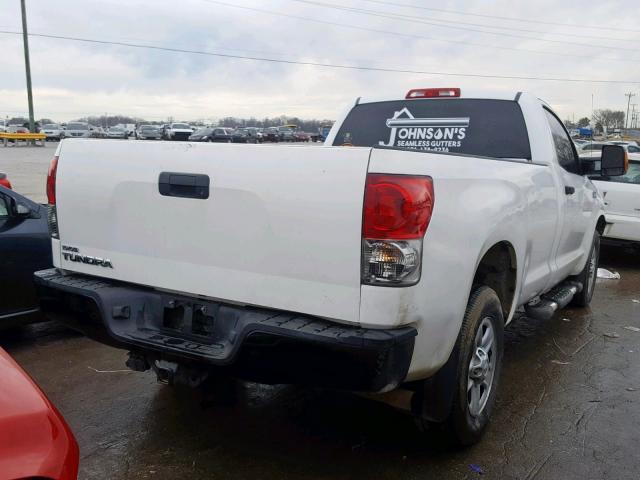 5TFLV52117X025332 - 2007 TOYOTA TUNDRA WHITE photo 4