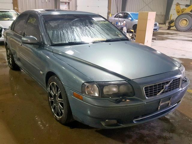 YV1TR91Z141363907 - 2004 VOLVO S80 T6 TEAL photo 1