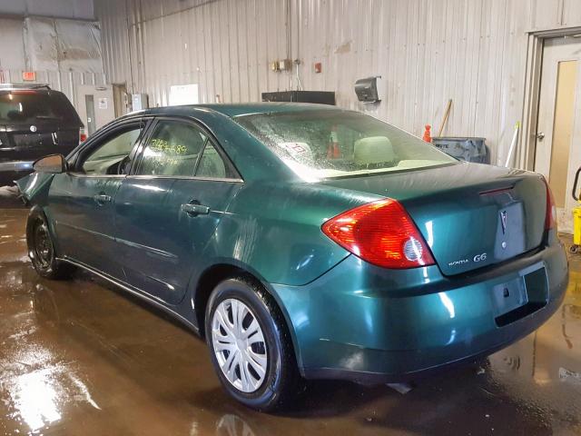 1G2ZF58BX74269882 - 2007 PONTIAC G6 VALUE L GREEN photo 3