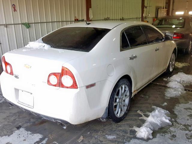 1G1ZK577184180085 - 2008 CHEVROLET MALIBU LTZ WHITE photo 4