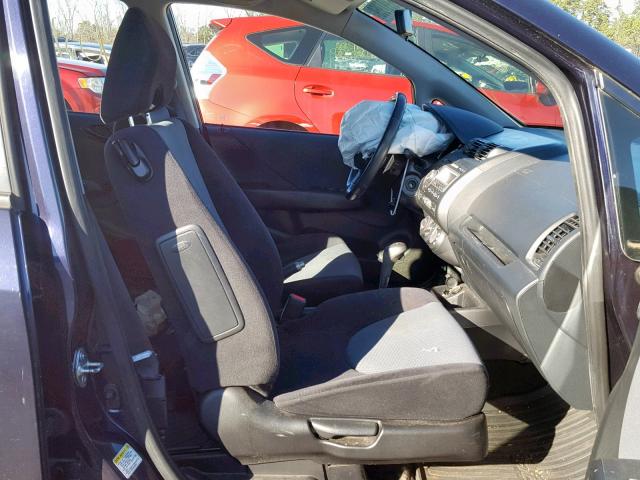 JHMGD38608S010894 - 2008 HONDA FIT BLUE photo 5