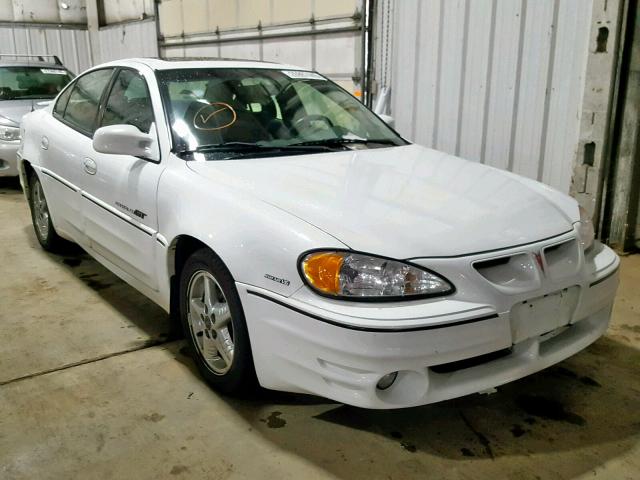 1G2NW52EXYC556518 - 2000 PONTIAC GRAND AM G WHITE photo 1