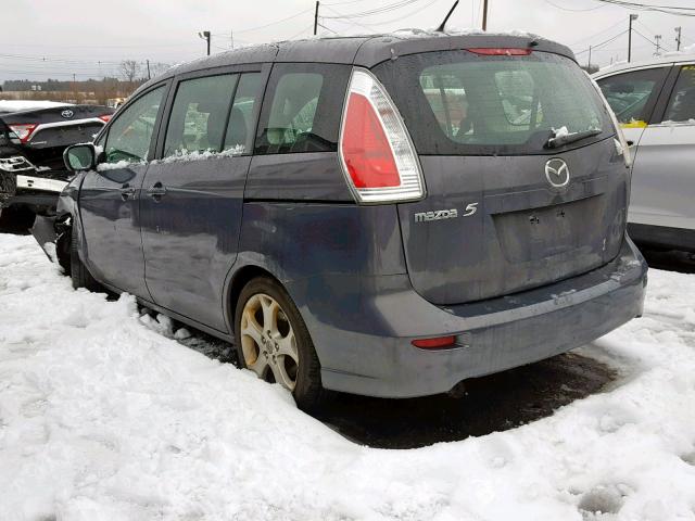 JM1CR2WL8A0386328 - 2010 MAZDA 5 GRAY photo 3