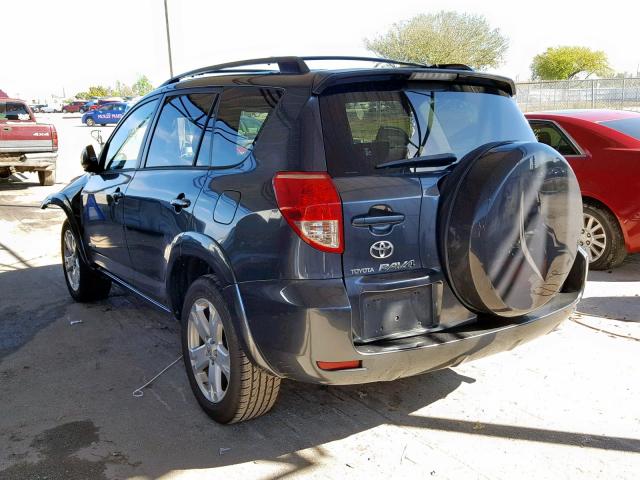 JTMBK32V175015004 - 2007 TOYOTA RAV4 SPORT GRAY photo 3