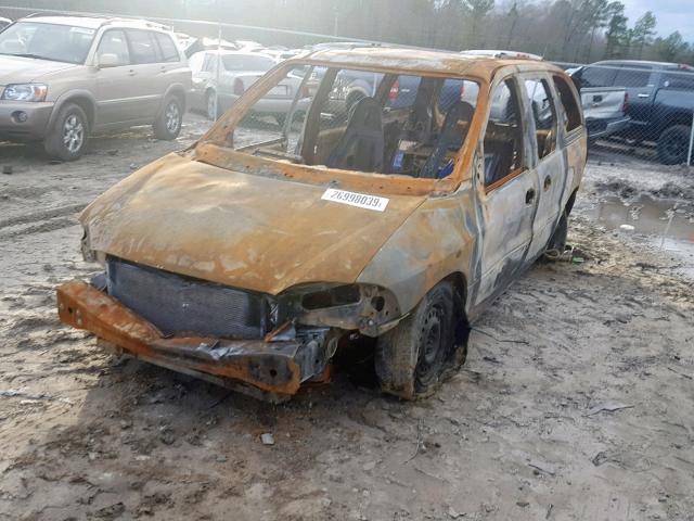 2FMZA5142YBB48188 - 2000 FORD WINDSTAR L BURN photo 2