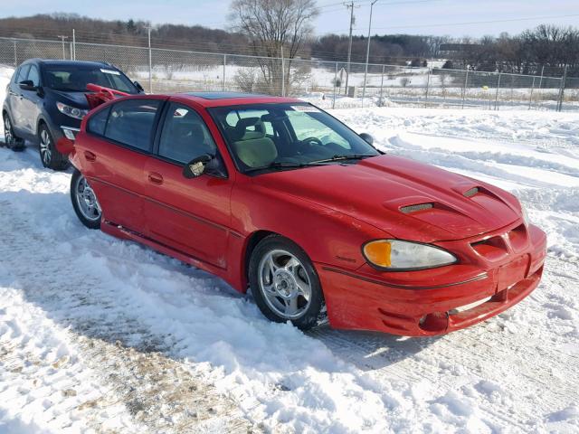 1G2NW52E73C191773 - 2003 PONTIAC GRAND AM G RED photo 1