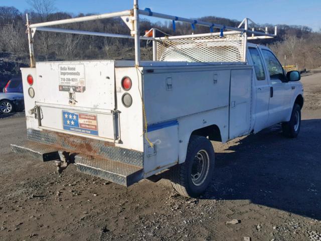 1FDSX31L32EC48811 - 2002 FORD F350 SRW S WHITE photo 4