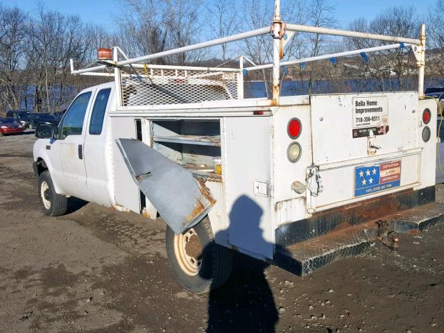 1FDSX31L32EC48811 - 2002 FORD F350 SRW S WHITE photo 9