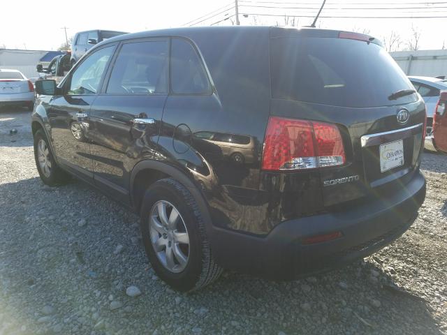 5XYKT3A12BG055555 - 2011 KIA SORENTO BASE  photo 3