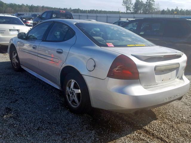 2G2WP522241150630 - 2004 PONTIAC GRAND PRIX SILVER photo 3