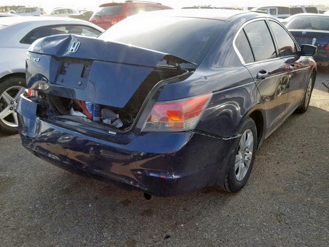 JHMCP26488C063533 - 2008 HONDA ACCORD LXP BLUE photo 4