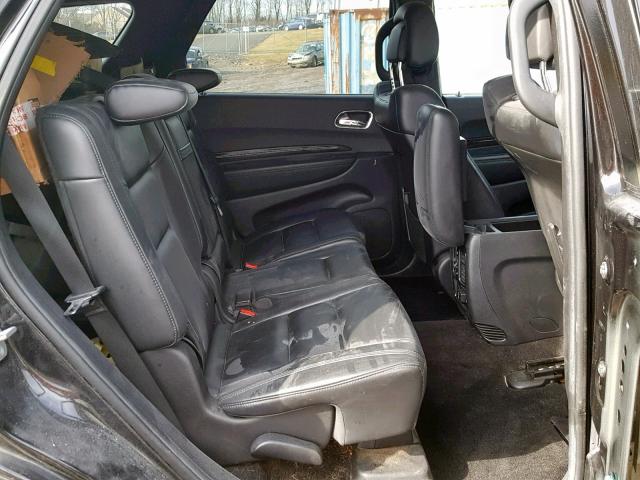 1C4SDJDT9CC242442 - 2012 DODGE DURANGO CR BLACK photo 6