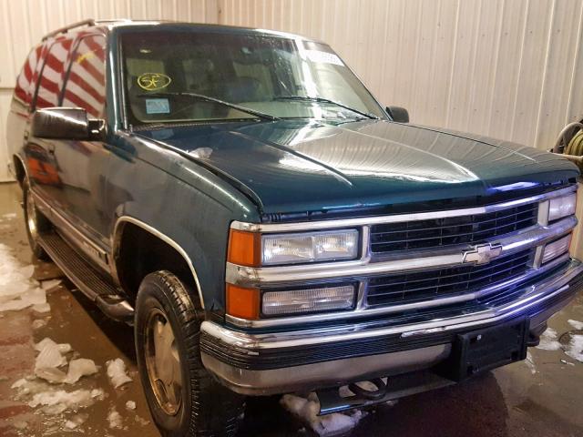 1GKEK13R2TJ708902 - 1996 GMC YUKON GREEN photo 1