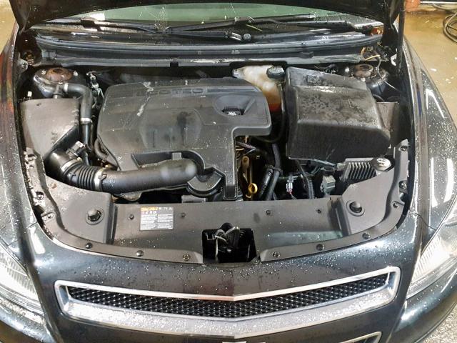 1G1ZC5E03CF160162 - 2012 CHEVROLET MALIBU 1LT შავი ფოტო 7