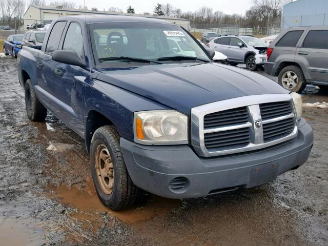 1D7HW28K56S671928 - 2006 DODGE DAKOTA QUA BLUE photo 1