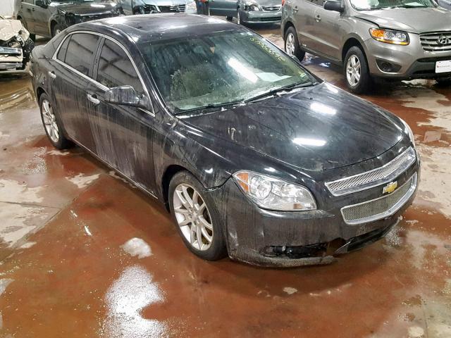 1G1ZK577694176650 - 2009 CHEVROLET MALIBU LTZ BLACK photo 1