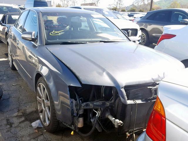 WAUJT68E35A042708 - 2005 AUDI A4 3.0 GRAY photo 1