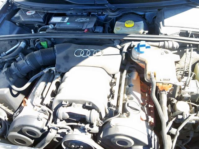 WAUJT68E35A042708 - 2005 AUDI A4 3.0 GRAY photo 7