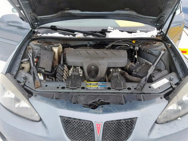 2G2WP552561302947 - 2006 PONTIAC GRAND PRIX BLUE photo 7