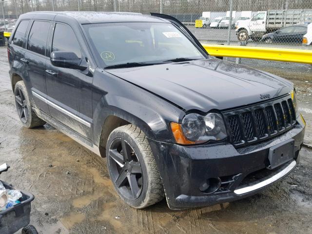 1J8HR78358C122940 - 2008 JEEP GRAND CHER BLACK photo 1