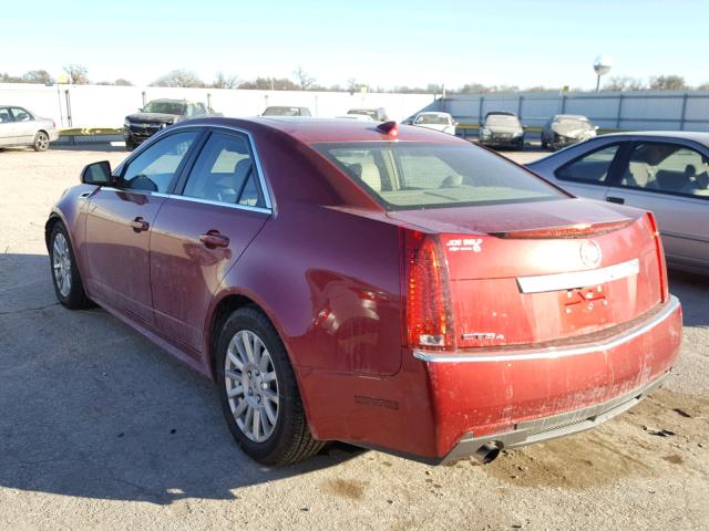 1G6DG5E54C0107994 - 2012 CADILLAC CTS LUXURY RED photo 3