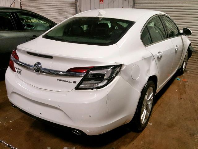 2G4GS5GX1G9172932 - 2016 BUICK REGAL PREM WHITE photo 4