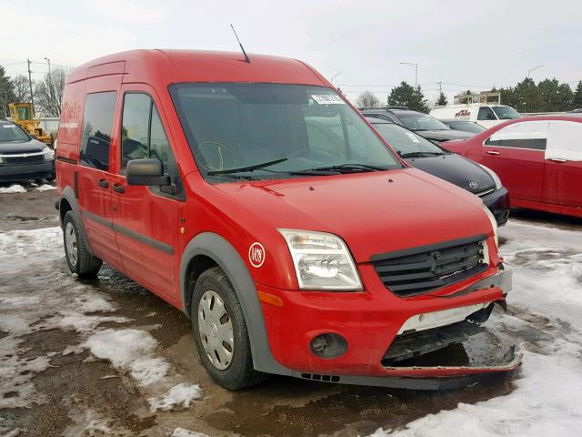 NM0LS6BN6CT112532 - 2012 FORD TRANSIT CO RED photo 1