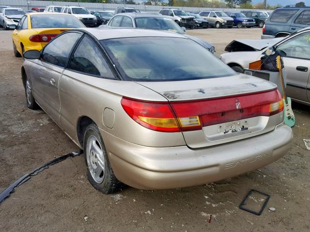 1G8ZH1274WZ298924 - 1998 SATURN SC2 BEIGE photo 3