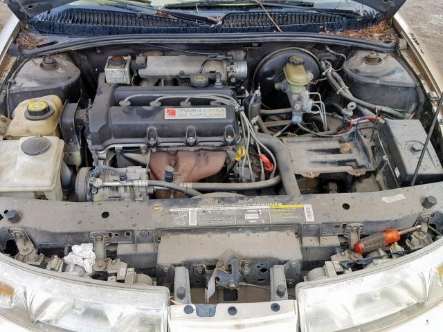 1G8ZH1274WZ298924 - 1998 SATURN SC2 BEIGE photo 7