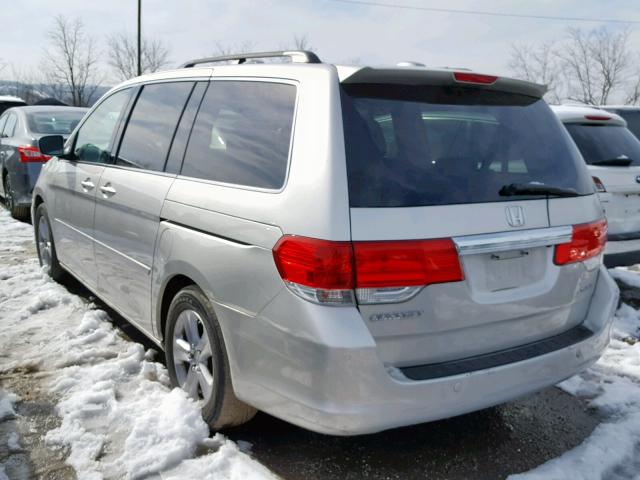 5FNRL38998B102879 - 2008 HONDA ODYSSEY TO SILVER photo 3