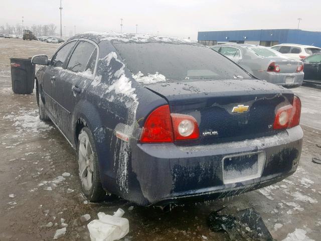 1G1ZJ57B19F236006 - 2009 CHEVROLET MALIBU 2LT BLUE photo 3