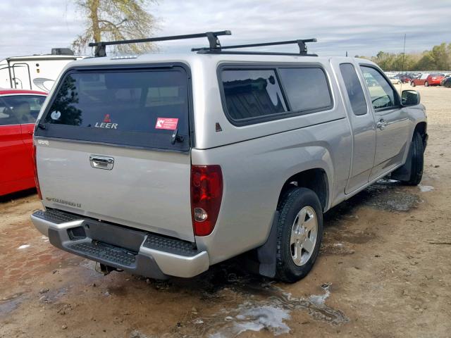 1GCESCF90C8165902 - 2012 CHEVROLET COLORADO L SILVER photo 4