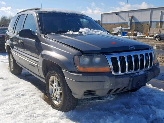 1J4GW48S32C138783 - 2002 JEEP GRAND CHER GRAY photo 1