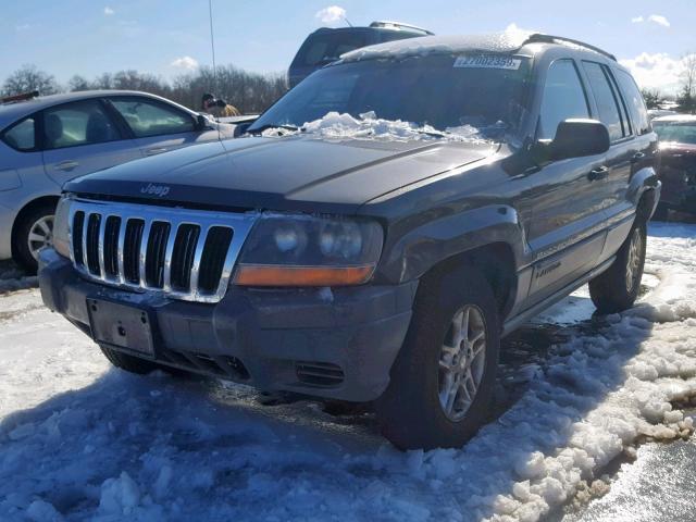 1J4GW48S32C138783 - 2002 JEEP GRAND CHER GRAY photo 2