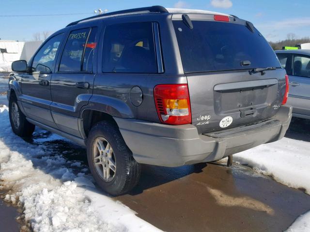 1J4GW48S32C138783 - 2002 JEEP GRAND CHER GRAY photo 3