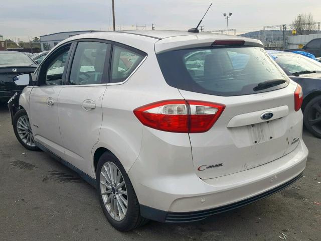 1FADP5BUXDL504592 - 2013 FORD C-MAX SEL WHITE photo 3
