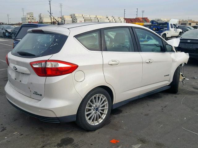 1FADP5BUXDL504592 - 2013 FORD C-MAX SEL WHITE photo 4