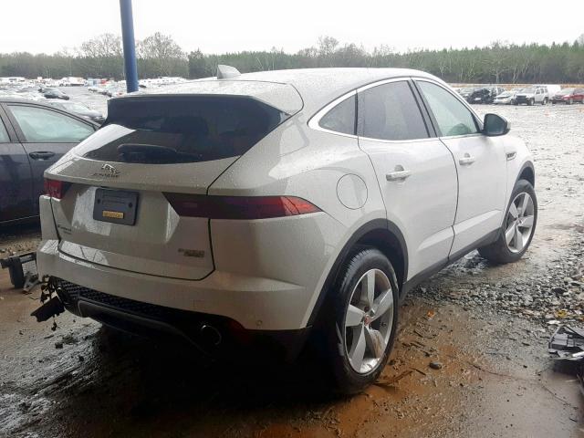 SADFJ2FX1J1Z05516 - 2018 JAGUAR E-PACE S WHITE photo 4