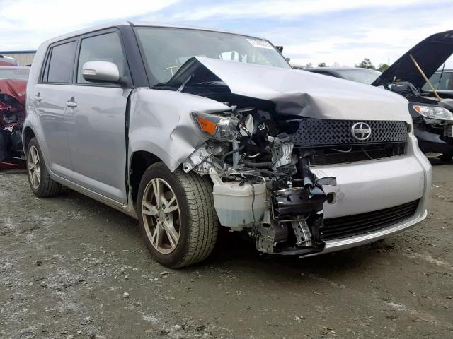 JTLKE50E081019807 - 2008 TOYOTA SCION XB 银色 照片 1