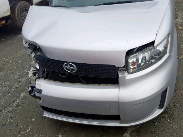 JTLKE50E081019807 - 2008 TOYOTA SCION XB 银色 照片 7