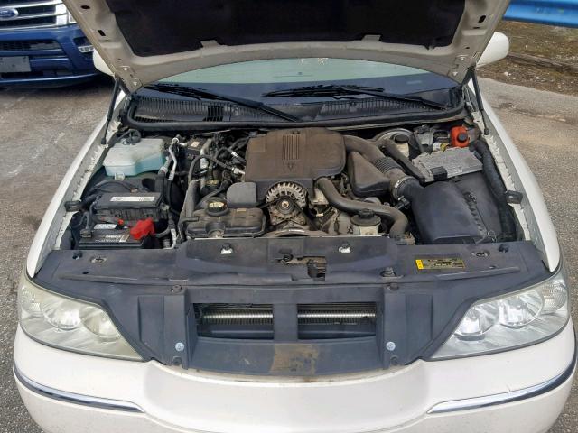 1LNHM83V97Y612878 - 2007 LINCOLN TOWN CAR D WHITE photo 7