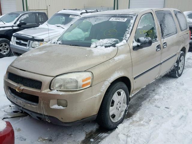 1GNDV23L56D208100 - 2006 CHEVROLET UPLANDER L 金色 照片 2