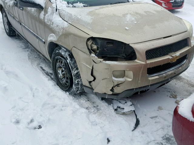 1GNDV23L56D208100 - 2006 CHEVROLET UPLANDER L 金色 照片 9